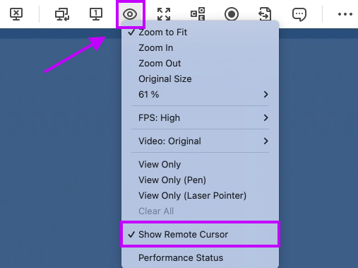 Laser cursor – Custom Cursor