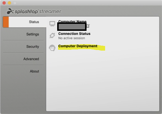 What is splashtop streamer service