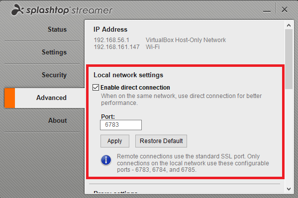 Splashtop direct connection download winscp for fedora