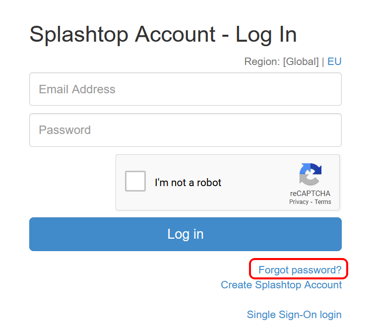 splashtop your personal code is incorrect